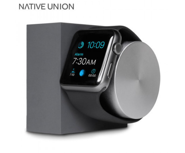 Док-станция Native Union Dock Apple Watch Silicon Slate
